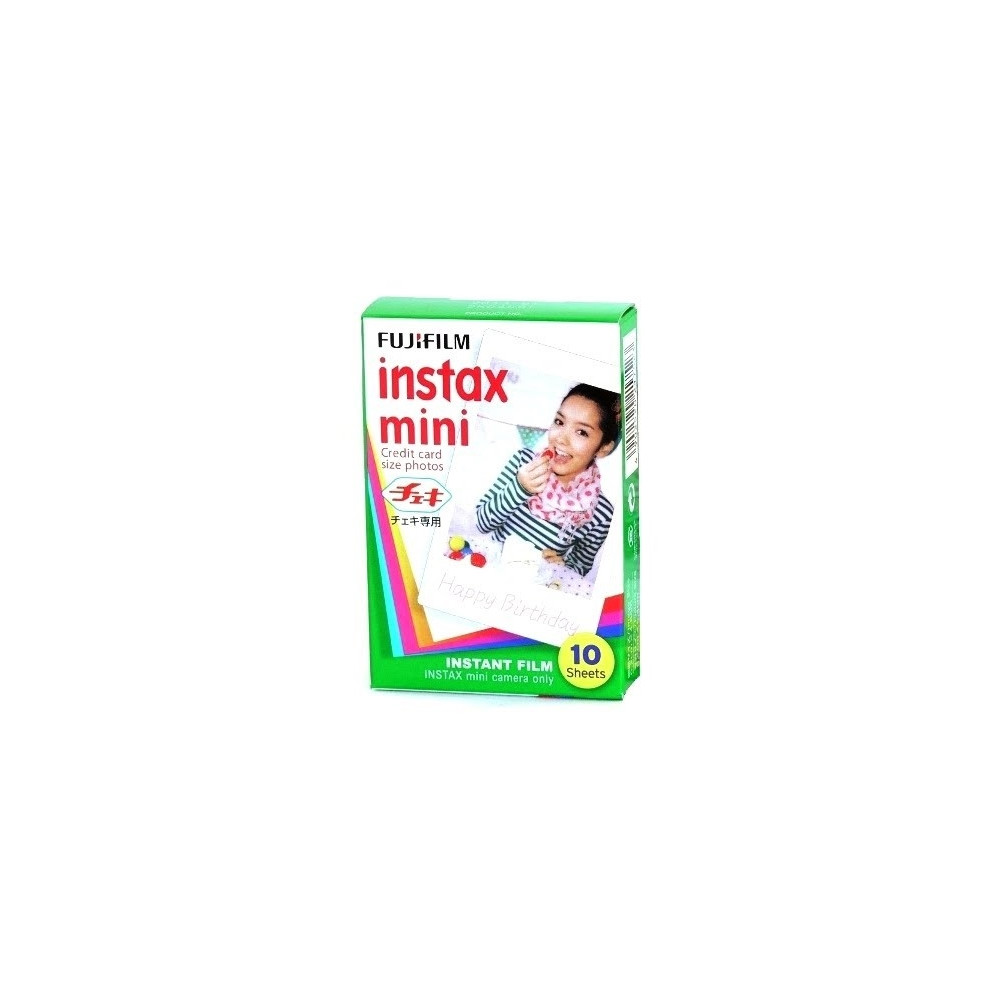 Produktbild för Fujifilm Instax Mini färgfilm för snabbframkallning - ISO 800 - 10