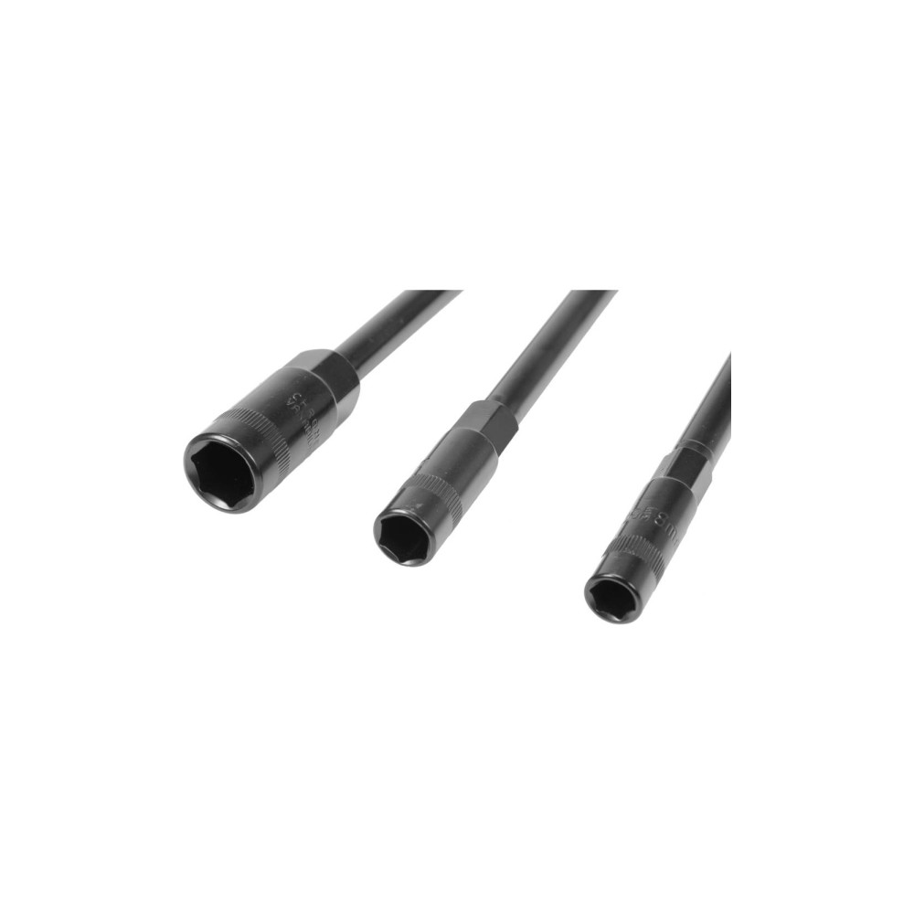 Produktbild för Yato YT-15791, Hylsnyckeluppsättning, 3 styck, Svart, T-form...