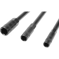 Produktbild för Yato YT-15791, Hylsnyckeluppsättning, 3 styck, Svart, T-form...