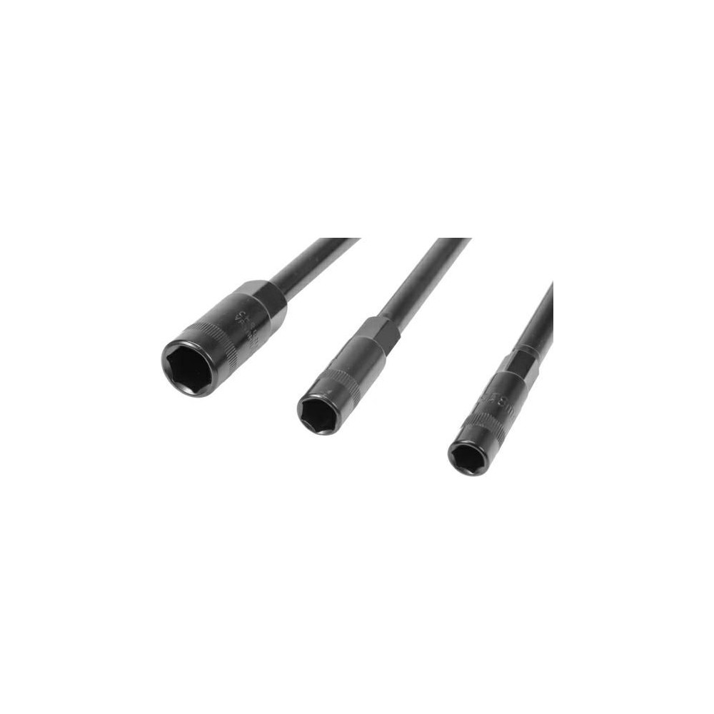 Produktbild för Yato YT-15791, Hylsnyckeluppsättning, 3 styck, Svart, T-form...
