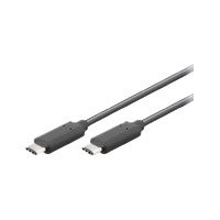 Produktbild för MicroConnect - USB typ C-kabel - USB-C till USB-C - 1 m
