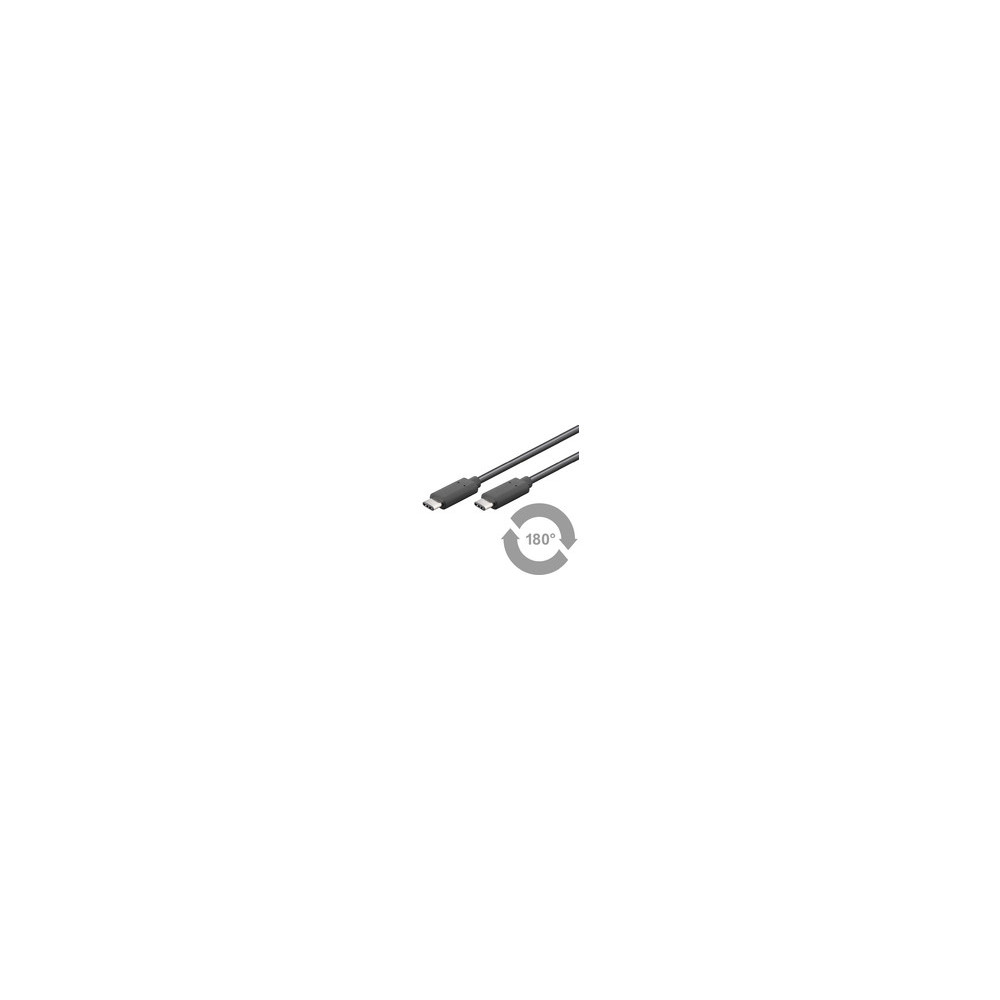 Produktbild för MicroConnect - USB typ C-kabel - USB-C till USB-C - 1 m