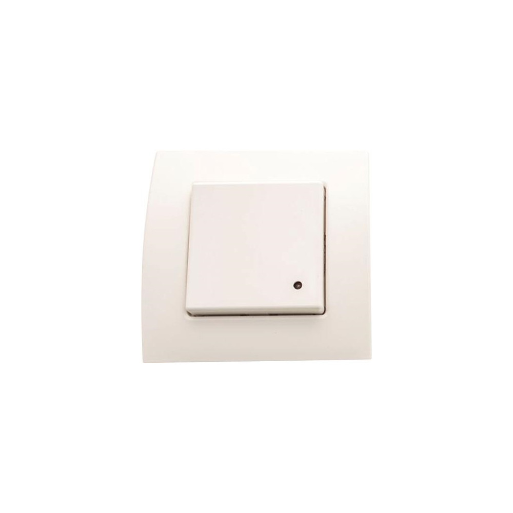 Produktbild för ACELSHOP Columbus tid-/touchur, loggtimer IP20 16A 250V, vit
