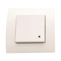 Produktbild för ACELSHOP Columbus tid-/touchur, loggtimer IP20 16A 250V, vit