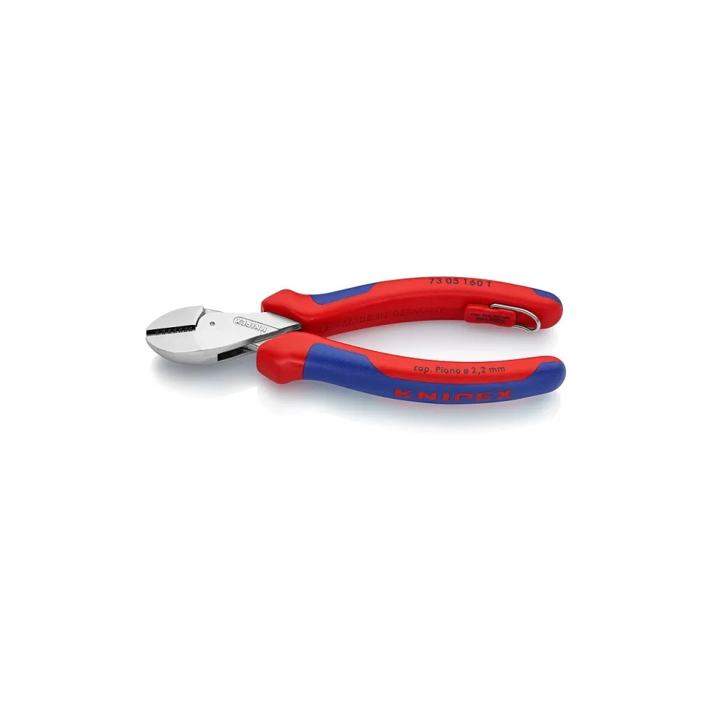 Produktbild för Knipex 73 05 160 T, Diagonal avbitartång, 4,8 mm, Kromvanadi...