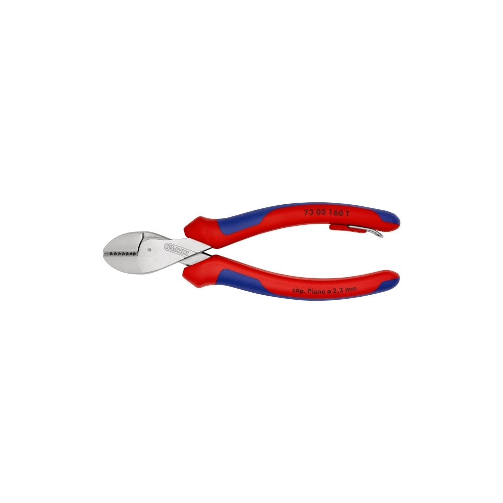 Produktbild för Knipex 73 05 160 T, Diagonal avbitartång, 4,8 mm, Kromvanadi...