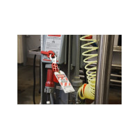 Produktbild för Brady 105718, Gruppavstängning, Röd, Silver, Stål, 6 styck,...
