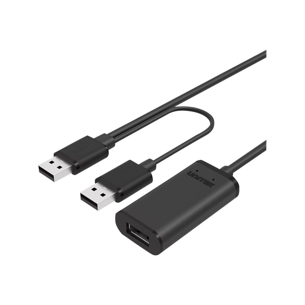 Produktbild för Unitek Y-279 - USB-förlängningskabel - USB till USB - 20 m