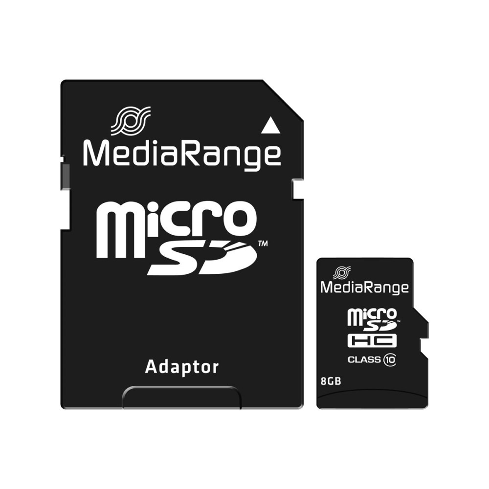Produktbild för MediaRange - flash-minneskort - 8 GB - microSDHC