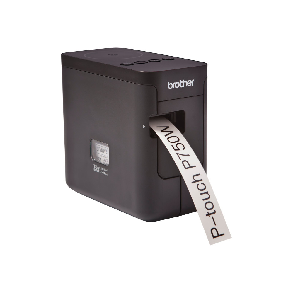Produktbild för Brother P-Touch PT-P750W - etikettskrivare - svartvit - termisk överföring
