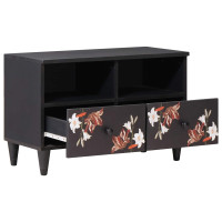 Produktbild för Förvaringsskåp med låda Flerfärgsdesign 70 x 33,5 x 46 cm