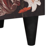 Produktbild för Förvaringsskåp med låda Flerfärgsdesign 80 x 33,5 x 46 cm
