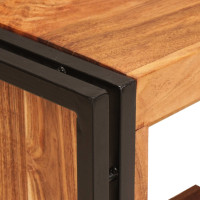 Produktbild för Vinställ Brun 120 x 45 x 33 cm Massivt Akaciaträ