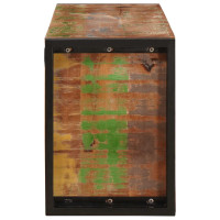 Produktbild för Vinställ Brun 120 x 45 x 33 cm Massivt återvunnet trä