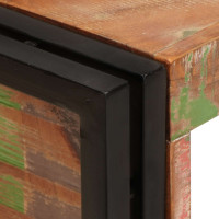 Produktbild för Vinställ Brun 120 x 45 x 33 cm Massivt återvunnet trä