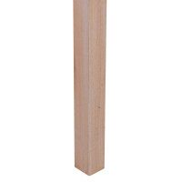 Produktbild för Matstol 2 pcs Kubu Rattan Vit tvätt 46 x 55 x 84 cm