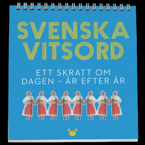 Pug Förlag Svenska vitsord - bordskalender (bok, spiral)
