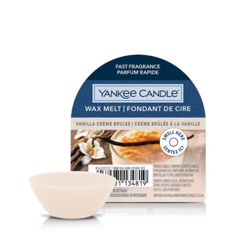 Yankee Candle Yankee Candle Vanilla Creme Bruleé vonný vosk 22 g