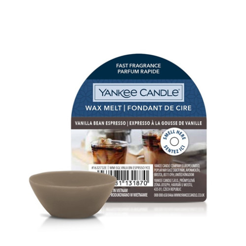 Yankee Candle Yankee Candle Vanilla Bean Espresso vonný vosk 22 g