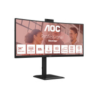 Produktbild för AOC CU34E4CW - LED-skärm - böjd - 34" - HDR