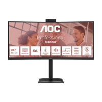 Produktbild för AOC CU34E4CW - LED-skärm - böjd - 34" - HDR