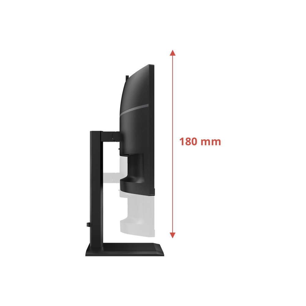 Produktbild för AOC CU34E4CW - LED-skärm - böjd - 34" - HDR
