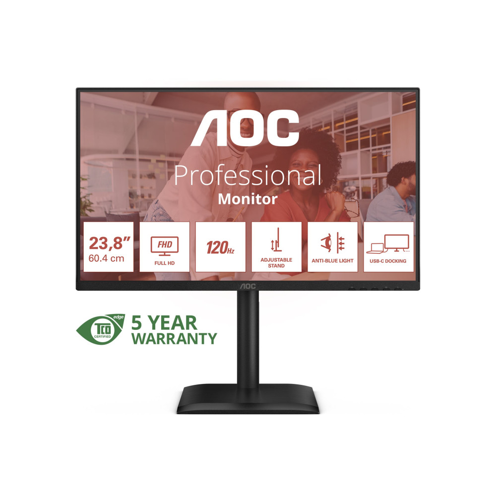 Produktbild för AOC 24E4CV - LED-skärm - Full HD (1080p) - 24" - HDR