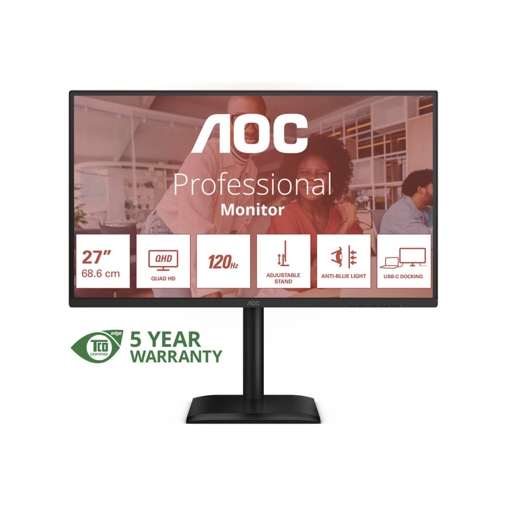 Produktbild för AOC Q27E4CV - LED-skärm - QHD - 27" - HDR