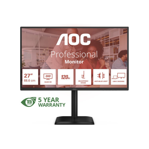 AOC AOC Q27E4CV - LED-skärm - QHD - 27" - HDR