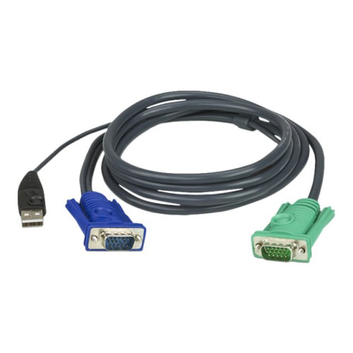 ATEN ATEN 2L-5202U - tangentbords-/video-/muskabel - 1.8 m