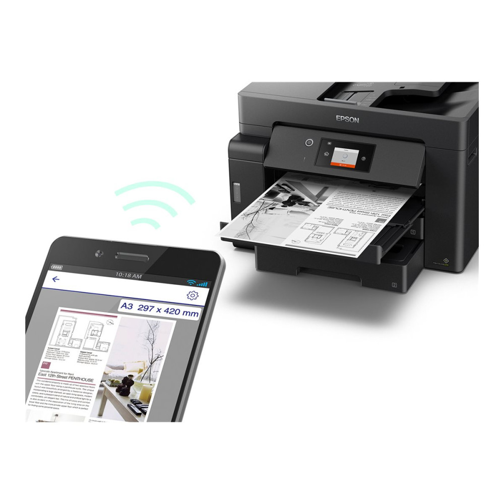 Produktbild för Epson EcoTank M15140 - multifunktionsskrivare - svartvit