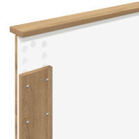Produktbild för Sängram med låda Artisan Ek 100 x 200 cm Konstruerat trä