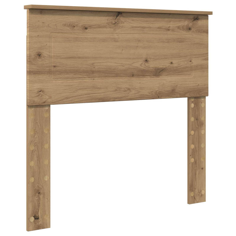 Produktbild för Sängram med låda Artisan Ek 100 x 200 cm Konstruerat trä
