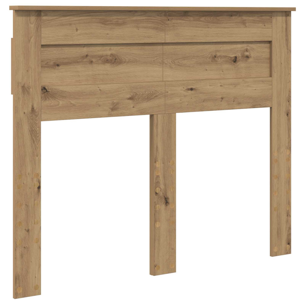 Produktbild för Sängram med låda Artisan Ek 120 x 190 cm Konstruerat trä