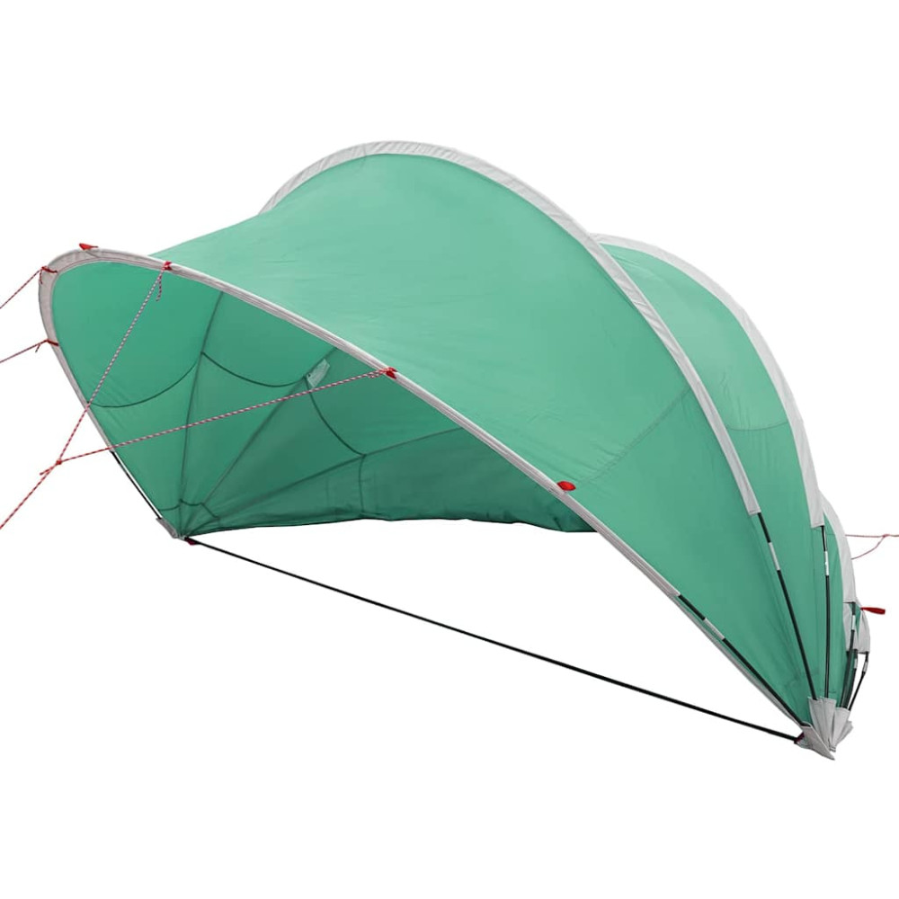 Produktbild för Poolkupol 405 x 405 x 192 cm 185T polyester med PU-beläggning