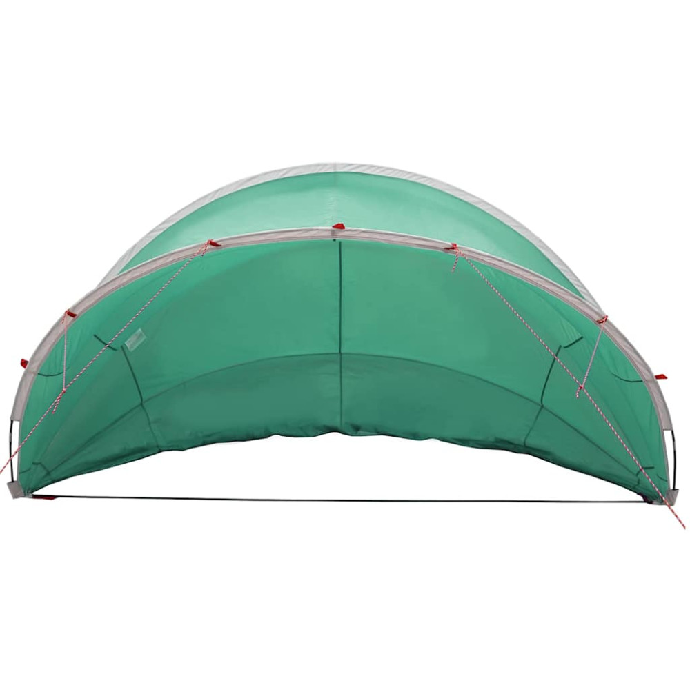 Produktbild för Poolkupol 405 x 405 x 192 cm 185T polyester med PU-beläggning