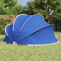 Produktbild för Poolkupol 405 x 405 x 192 cm 185T polyester med PU-beläggning