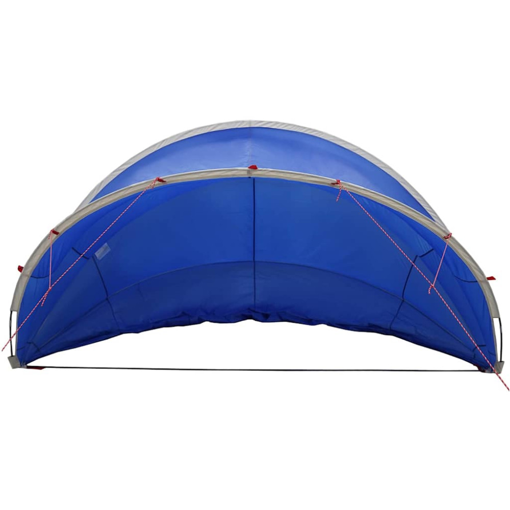 Produktbild för Poolkupol 405 x 405 x 192 cm 185T polyester med PU-beläggning