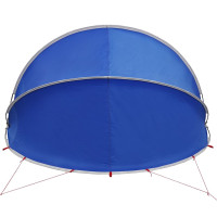 Produktbild för Poolkupol 405 x 405 x 192 cm 185T polyester med PU-beläggning