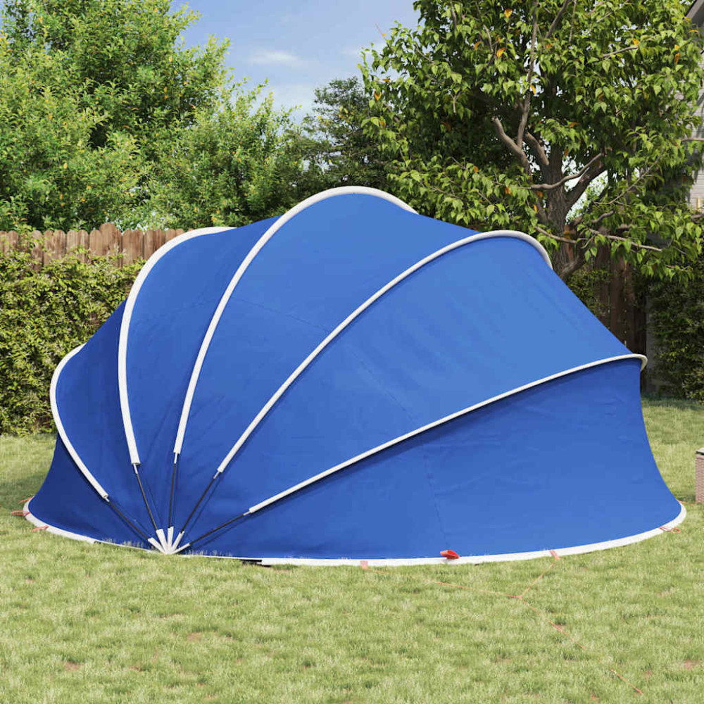 Produktbild för Poolkupol 430 x 430 x 210 cm 185T polyester med PU-beläggning