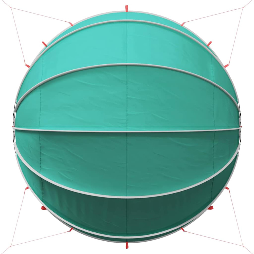 Produktbild för Poolkupol 472 x 460 x 229 cm 185T polyester med PU-beläggning