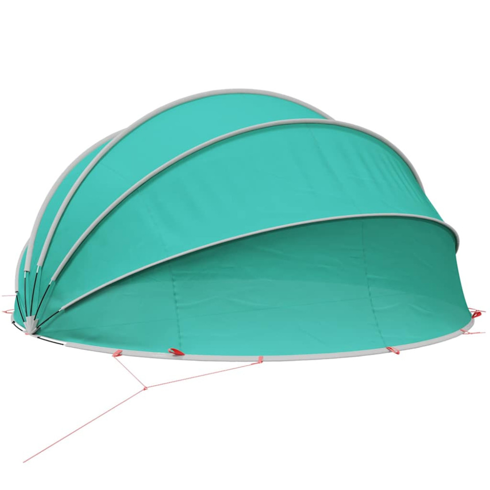 Produktbild för Poolkupol 472 x 460 x 229 cm 185T polyester med PU-beläggning