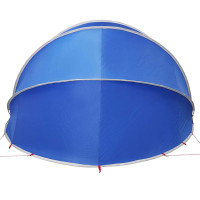 Produktbild för Poolkupol 472 x 460 x 229 cm 185T polyester med PU-beläggning