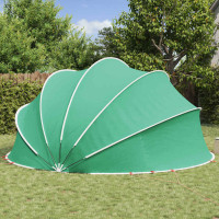 Produktbild för Poolkupol 500 x 500 x 236 cm 185T polyester med PU-beläggning