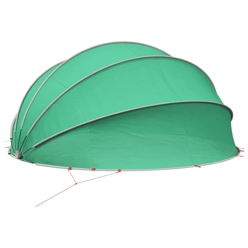 Produktbild för Poolkupol 500 x 500 x 236 cm 185T polyester med PU-beläggning