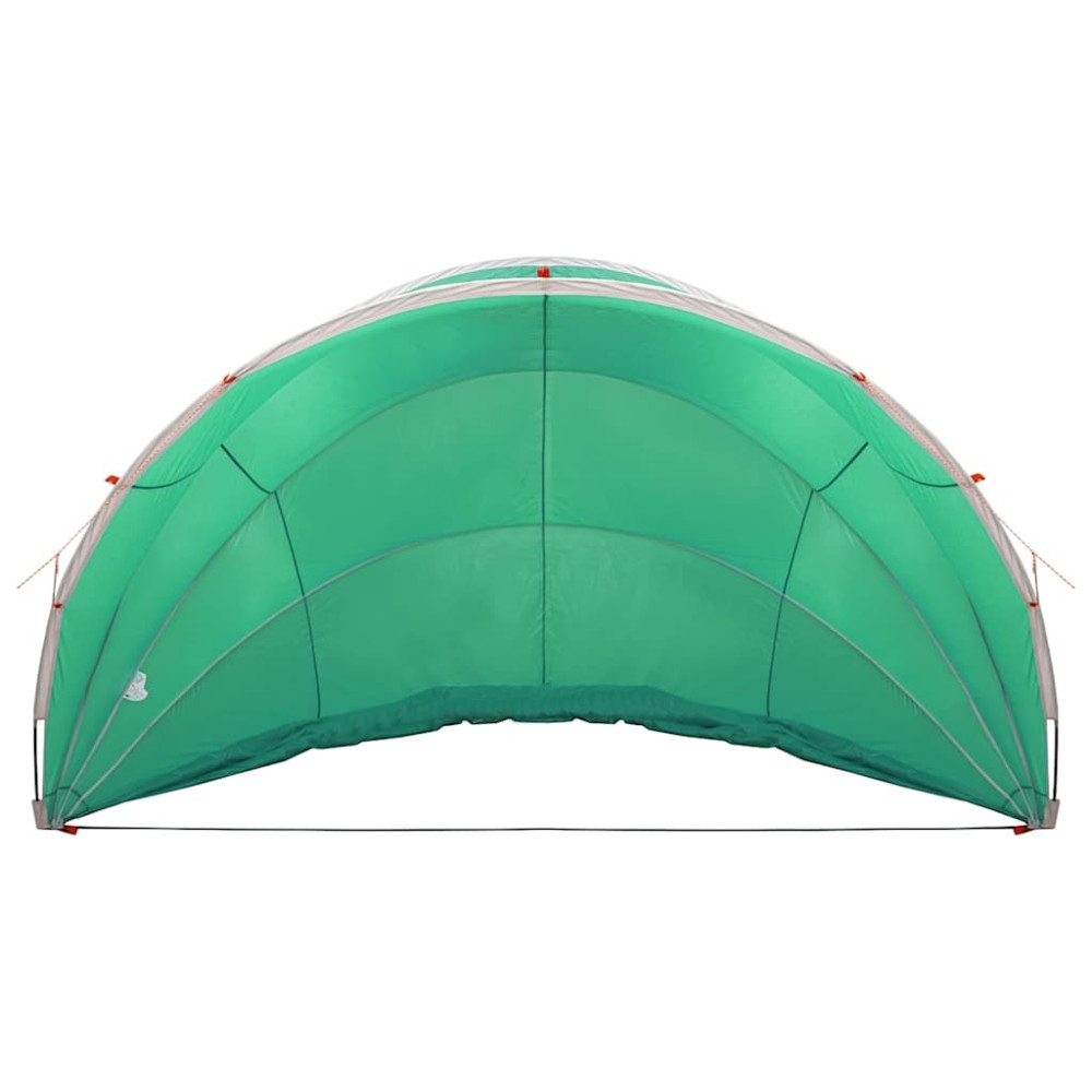 Produktbild för Poolkupol 500 x 500 x 236 cm 185T polyester med PU-beläggning
