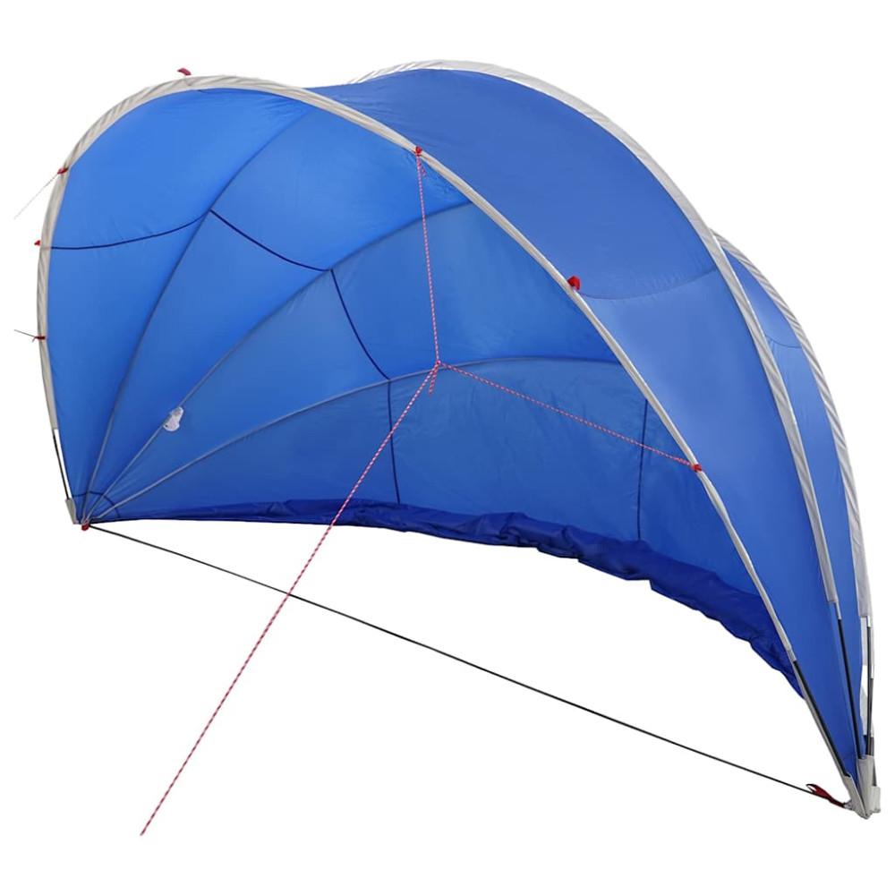 Produktbild för Poolkupol 500 x 500 x 236 cm 185T polyester med PU-beläggning