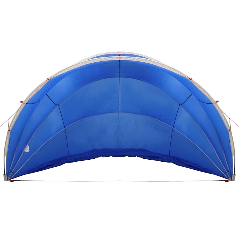 Produktbild för Poolkupol 500 x 500 x 236 cm 185T polyester med PU-beläggning