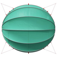 Produktbild för Poolkupol 546 x 516 x 250 cm 185T polyester med PU-beläggning