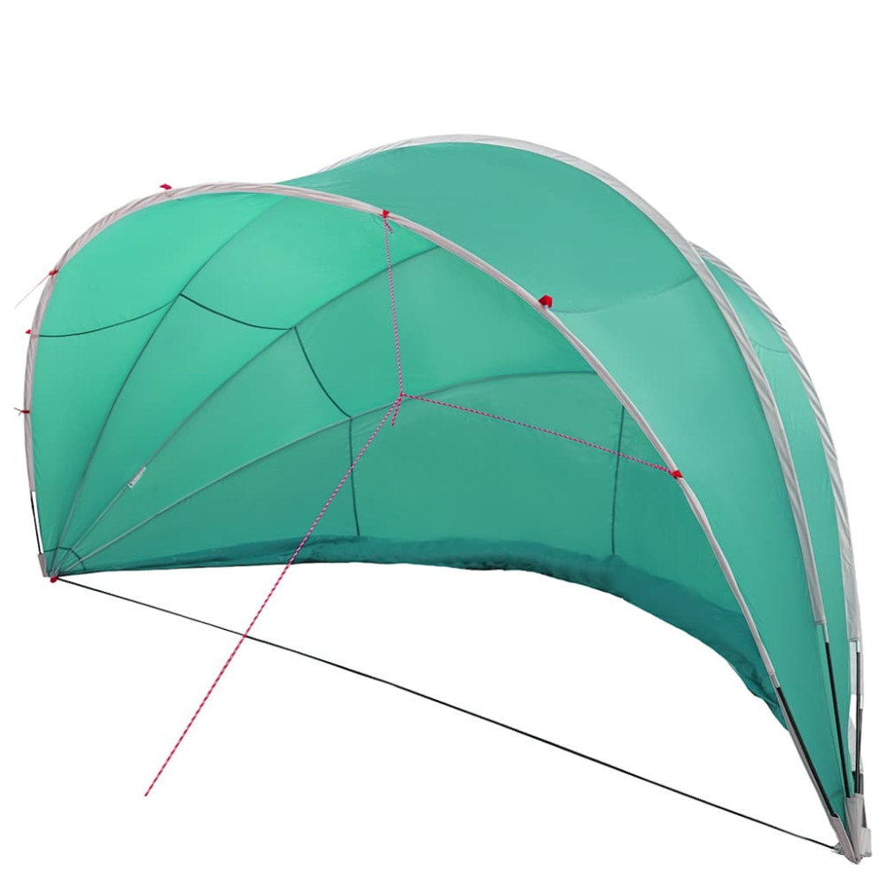 Produktbild för Poolkupol 546 x 516 x 250 cm 185T polyester med PU-beläggning